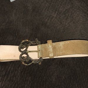 Bronze and gold belt